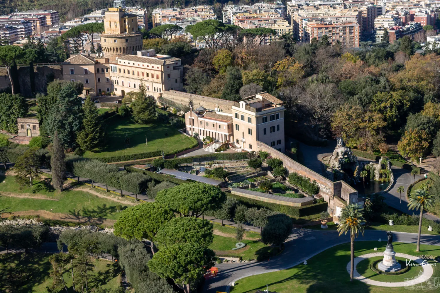 Jardins du Vatican Mater Ecclesiae